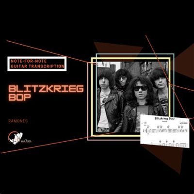 Blitzkrieg Bop: 잔혹한 기타 리프와 열정적인 난리의 함성이 어우러진 펑크록의 원조