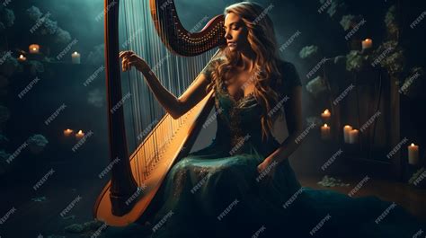  Whisperings of Eternity;  A Celestial Tapestry Woven With Harp Melodies and Ethereal Vocalizations